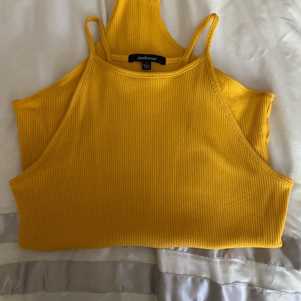 Mustard yellow bodysuit
